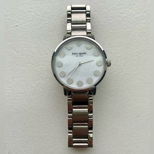 Kate Spade silver dot watch